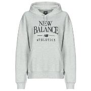 Sweater New Balance LINEAR HERITAGE FLEECE HOODIE