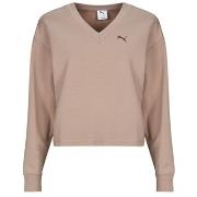 Sweater Puma ESS ELEVATED Comfort V-Neck Crew DK