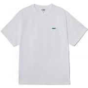 T-shirt Korte Mouw Obey knowledge is power