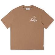 T-shirt Korte Mouw Sanjo Atlantic T-Shirt - Cappuccino