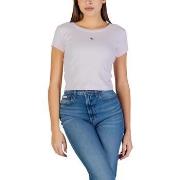 T-shirt Korte Mouw Calvin Klein Jeans A- WOVEN LABEL 2X2 R LV047C200G