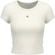 T-shirt Korte Mouw Calvin Klein Jeans A- WOVEN LABEL 2X2 R LV047C200G