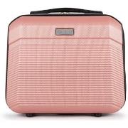 Koffer Solier Kuferek Podrózny Maly Abs Stl945 Rózowy