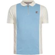 Polo Shirt Korte Mouw Fila Pierro Cut Sew Zip Polo Shirt