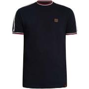 T-shirt Korte Mouw Trojan Tipping Piqué T-shirt