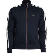 Trainingsjack Trojan Trackjack met dubbele strepen en contrasterende r...