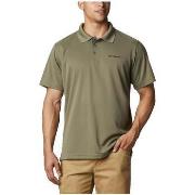 Polo Shirt Korte Mouw Columbia Polo Utilizer Vert