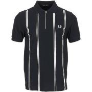 Polo Shirt Korte Mouw Fred Perry Vertical Stripe Polo Shirt
