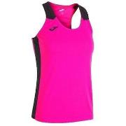 Top Joma Débardeur Record II Rose fluo pour femme