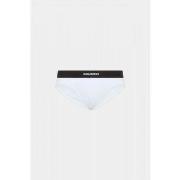 Slips Dsquared DCX200070 - TWIN 2PACK BRIEF-100 WHITE
