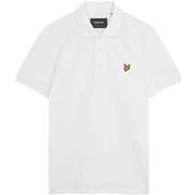 T-shirt Lyle &amp; Scott SP400VOG POLO-626 WHITE