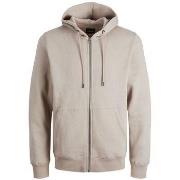 Sweater Jack &amp; Jones 12249342 JJEBRADLEY ZIP-MOONBEAM