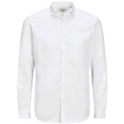 Overhemd Lange Mouw Jack &amp; Jones 12235157 CARDIFF-WHITE