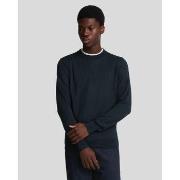 Trui Lyle &amp; Scott KN2121VC TONAL CREW MWRINO-Z27. DARK NAVY