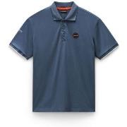 T-shirt Napapijri E-BADGE NP0A4IDA-G1Y1 STORMY WEAT