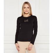 T-Shirt Lange Mouw Emporio Armani EA7 7W000415 AF10373-UC001 BLACK