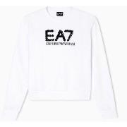 Sweater Emporio Armani EA7 7W000542 AF16442-U0008 WHITE ALYSSUM