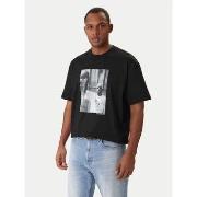 T-shirt Korte Mouw Guess M5BI3K K8FQ4-JBLK