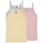 Top Petit Bateau 3 CHEMISES BRETELLES