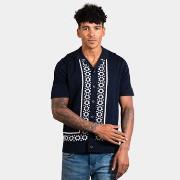 Overhemd Korte Mouw Ben Sherman Border resort-shirt