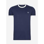 T-shirt Korte Mouw Fred Perry Taped ringer t-shirt