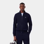 Trui Lacoste Brushed fleece zip through sweater
