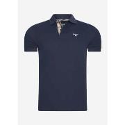Polo Shirt Korte Mouw Barbour tartan pique polo