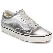 Lage Sneakers Vans Old Skool LEATHER METALLIC SILVER