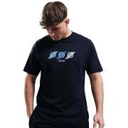 T-shirt Korte Mouw Marshall Artist Treble T-Shirt Navy