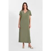 Lange Jurk Le Temps des Cerises ROSANNA lange rechte jurk