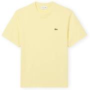 T-shirt Korte Mouw Lacoste Classic Fit T-Shirt TH7318 - Jaune