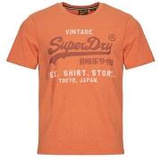 T-shirt Korte Mouw Superdry Vl Heritage Relaxed Tee