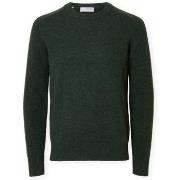 Trui Selected Noos Rai Knit - Deep Forest