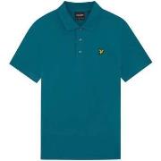 T-shirt Lyle &amp; Scott Plain Polo Shirt Lagoon