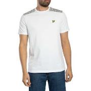 T-shirt Korte Mouw Lyle &amp; Scott T-shirt met ruitjespatroon