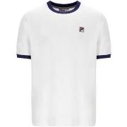 T-shirt Fila Marconi T-Shirt White/ Navy