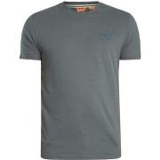 T-shirt Korte Mouw Superdry Essentieel EMB-T-shirt met logo