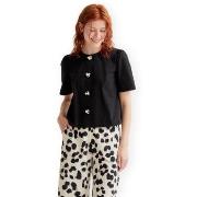 Blouse Compania Fantastica COMPAÑIA FANTÁSTICA Top 11033 - Black