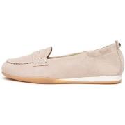 Mocassins NeroGiardini Velour Femme Tr Dogna Ambra/Avori