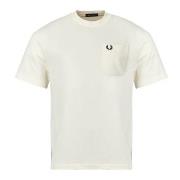 T-shirt Korte Mouw Fred Perry POCKET DETAIL T-SHIRT