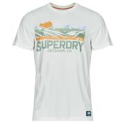 T-shirt Korte Mouw Superdry Outdoors Mountain Rlxd Tee