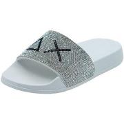 Teenslippers Sun68 X36211 Slippers Strass Logo