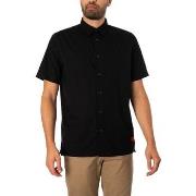 Overhemd Korte Mouw HUGO Ebor recht overhemd met korte mouwen