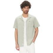 Overhemd Korte Mouw Tommy Jeans Chemises manches courtes--H-DM0DM20895