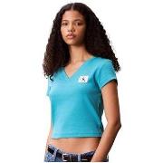 T-shirt Korte Mouw Calvin Klein Jeans Tee shirt--F-LV047C910G