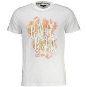 T-shirt Korte Mouw Roberto Cavalli qxt61mjd0601fae220bianco00052xl