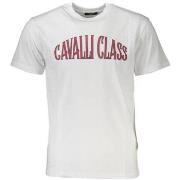 T-shirt Korte Mouw Roberto Cavalli qxt60bjd06098df979bianco00052xl