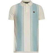 Polo Shirt Korte Mouw Fila Gebreid poloshirt in Buddy Bowling-stijl