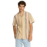Overhemd Korte Mouw Revolution Cuban Shirt 3918 - Multi