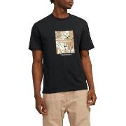 T-shirt Korte Mouw Jack &amp; Jones T-shirt Jack Jones Sequoia noir